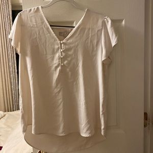 Short sleeve blouse | loft | medium